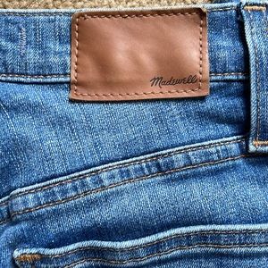10” Rise Madewell Jean Drop Step Hem Edition